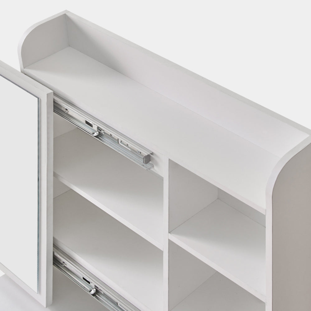 Mona Small Dressing Table Set [with Sliding Mirror]